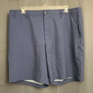 Callaway Mens Blue Plaid Print Optimum Performance Golf Shorts Size 42